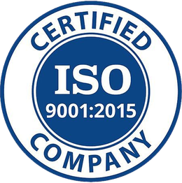 ISO 9001:2015 certified company